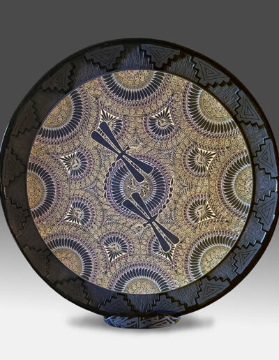 Rodney John Pottery | Dragonfly Plate