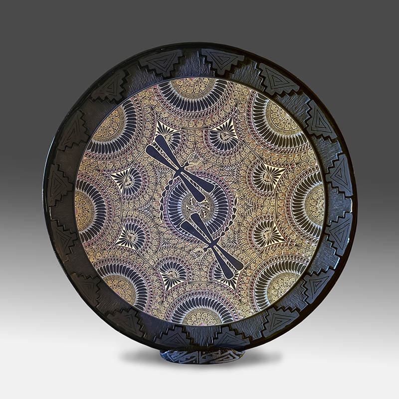 Rodney John Pottery | Dragonfly Plate Rodney John Pottery | Dragonfly Plate
