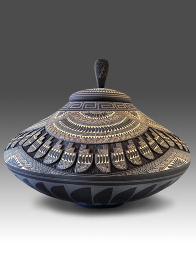 Rodney John Pottery | Seed Pot with Top