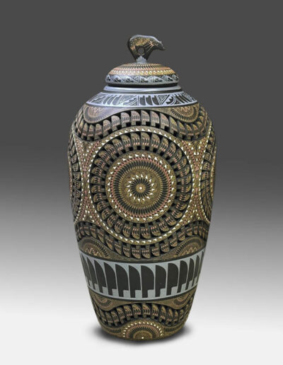 Rodney John Pottery | Spirit Bear Vase