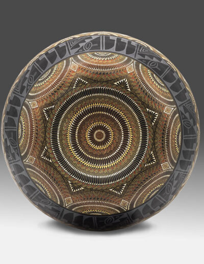 Rodney John Pottery | Noah's Ark Olla (bottom)
